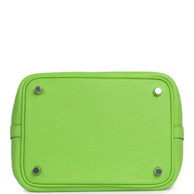 HERMÈS Hermes Picotin Lock 18 Grany Clemence Palladium Hardware | Thumbnail 6 HERMÈS Hermes Picotin Lock 18 Grany Clemence Palladium Hardware | Thumbnail 6