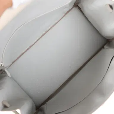 HERMÈS Hermes Special Order (HSS) Birkin 40 Craie, Gris Perle Togo Brushed Palladium Hardware | Thumbnail 8