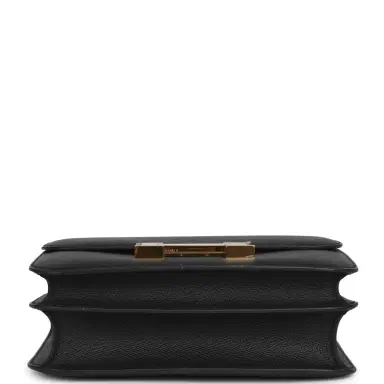 HERMÈS Pre-owned Hermes Constance 24 Black Epsom Gold Hardware | Thumbnail 6