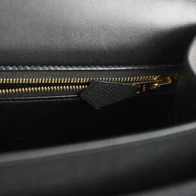 HERMÈS Pre-owned Hermes Constance 24 Black Epsom Gold Hardware | Thumbnail 9