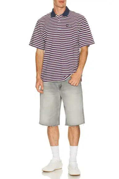 By Parra Flag Striper Polo Shirt | Thumbnail 3