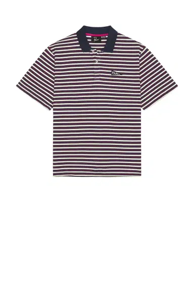 By Parra Flag Striper Polo Shirt | Thumbnail 4