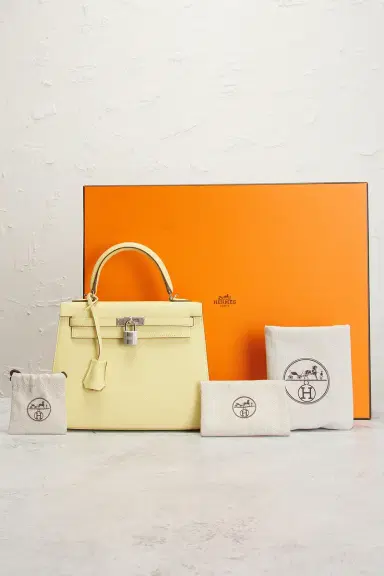 HERMÈS Hermes Epsom Kelly 25 Sellier Handbag | Thumbnail 9 HERMÈS Hermes Epsom Kelly 25 Sellier Handbag | Thumbnail 9