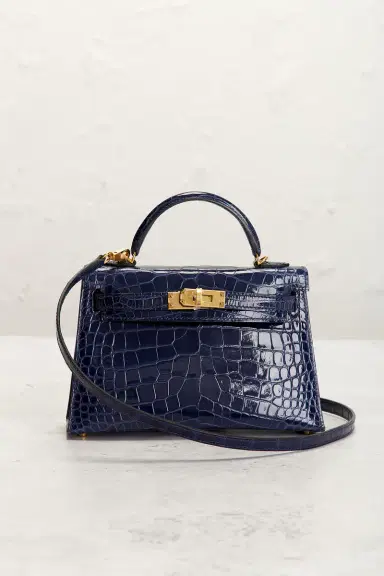 HERMÈS Hermes Alligator Kelly 20 Sellier Handbag | Thumbnail 2