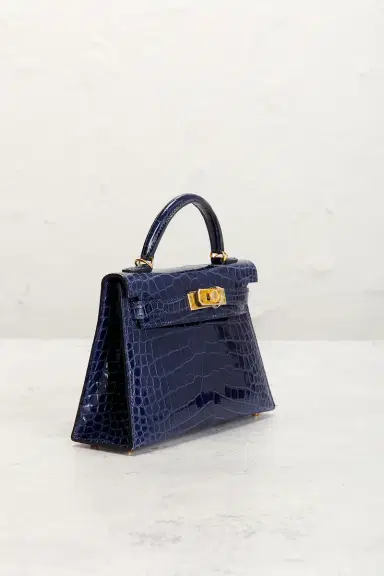 HERMÈS Hermes Alligator Kelly 20 Sellier Handbag | Thumbnail 4