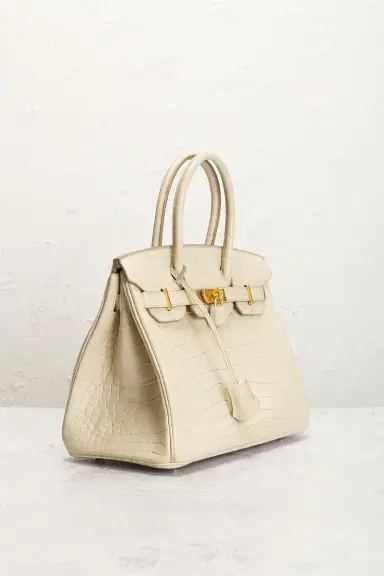 HERMÈS Hermes Matte Alligator Birkin 30 Handbag | Thumbnail 4 HERMÈS Hermes Matte Alligator Birkin 30 Handbag | Thumbnail 4