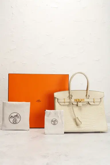 HERMÈS Hermes Matte Alligator Birkin 30 Handbag | Thumbnail 8 HERMÈS Hermes Matte Alligator Birkin 30 Handbag | Thumbnail 8