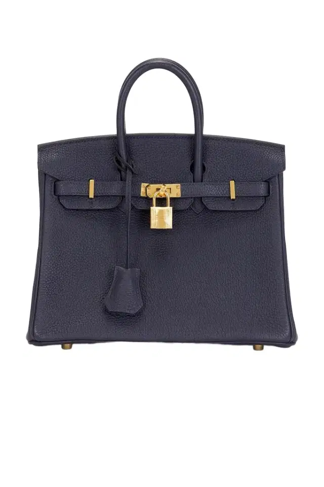 HERMÈS Hermes Togo Birkin 25 Handbag