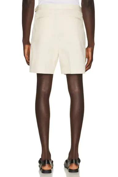 Percival Blake Double Pleated Shorts | Thumbnail 2