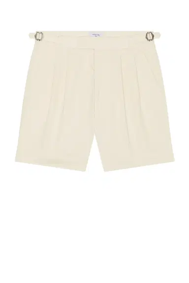 Percival Blake Double Pleated Shorts | Thumbnail 4