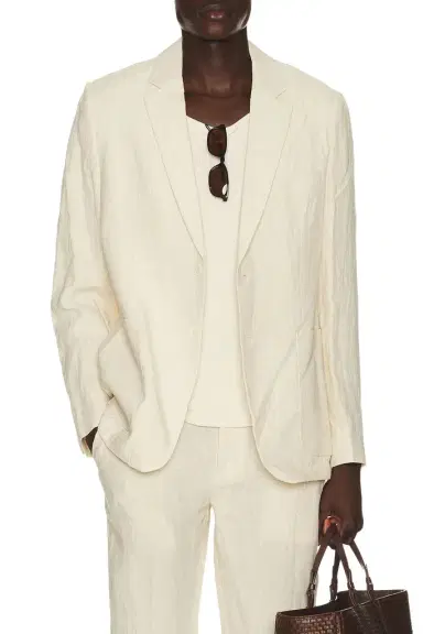 Percival Tailored Linen Blazer | Thumbnail 1