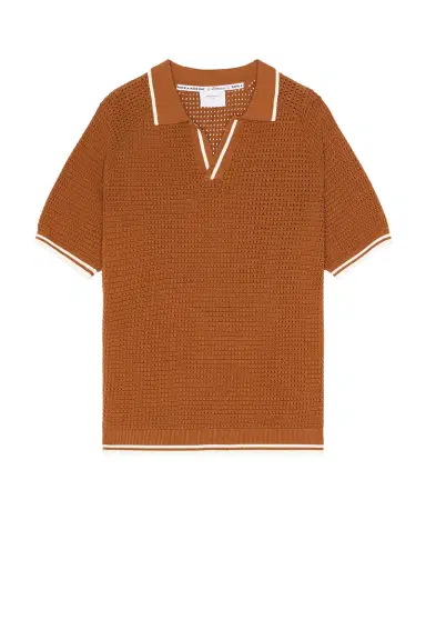 Percival Casa Martini Knitted Tennis Polo | Thumbnail 4