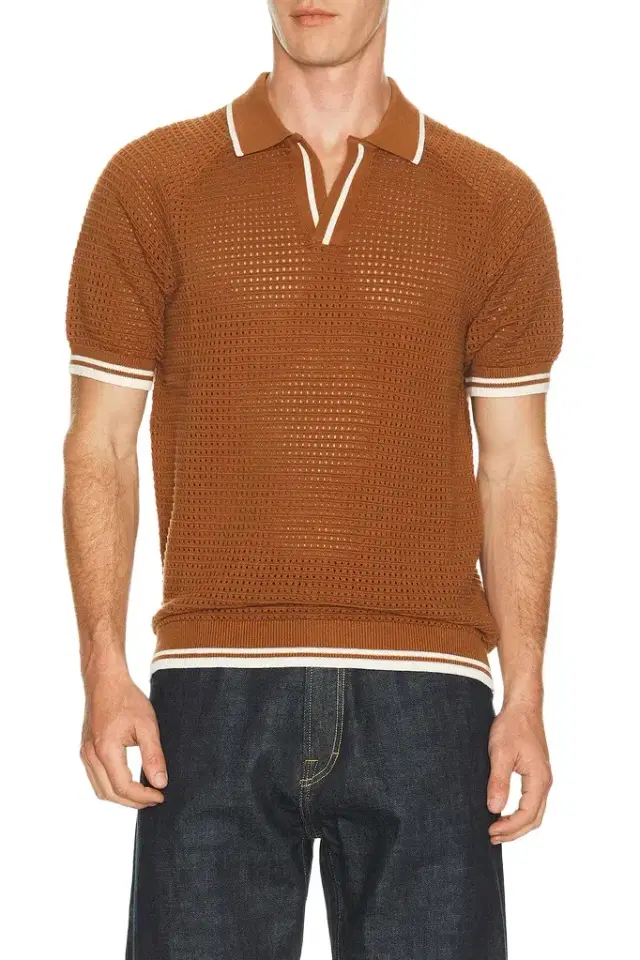 Percival Casa Martini Knitted Tennis Polo