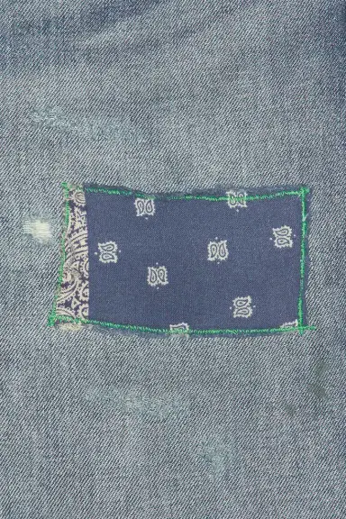 Polo Ralph Lauren Novelty Repair Denim Jean Short | Thumbnail 5 Polo Ralph Lauren Novelty Repair Denim Jean Short | Thumbnail 5