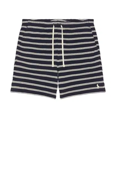 Polo Ralph Lauren Cotton Club Bar Stripe Textured Pull On Short | Thumbnail 4