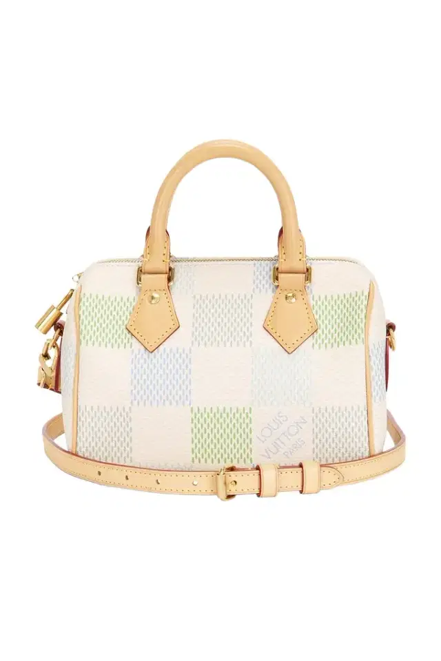 Louis Vuitton Louis Vuitton Limited Edition Damierlicious Giant Speedy Bandouliere 20 Handbag