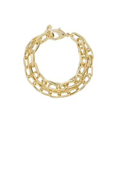 Roxanne Assoulin The Paperclip Double Chain Bracelet | Thumbnail 1