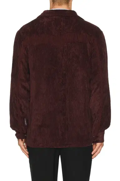Needles Fringe Open Collar Shirt Rayon Corduroy | Thumbnail 3