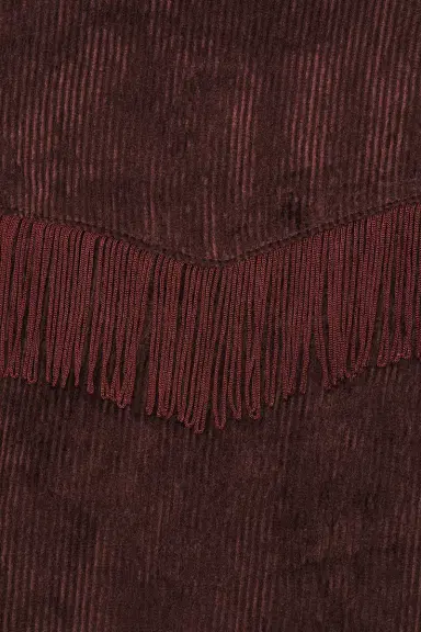 Needles Fringe Open Collar Shirt Rayon Corduroy | Thumbnail 6