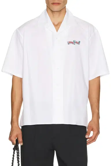 KENZO Jumping Tiger Hawaiian Short Sleeve Shirt | Thumbnail 2