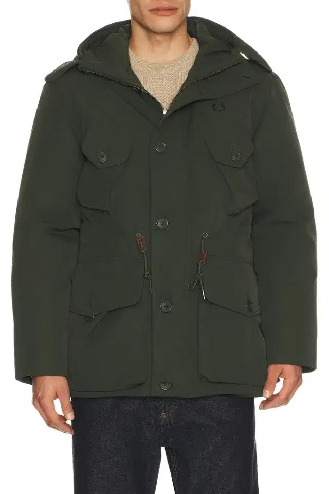 Fred Perry Patch Pocket Puffer Jacket