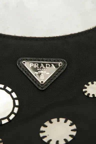 Prada Prada Sequin Polka Dot Re-Edition 2005 Re-Nylon Shoulder Bag | Thumbnail 6 Prada Prada Sequin Polka Dot Re-Edition 2005 Re-Nylon Shoulder Bag | Thumbnail 6