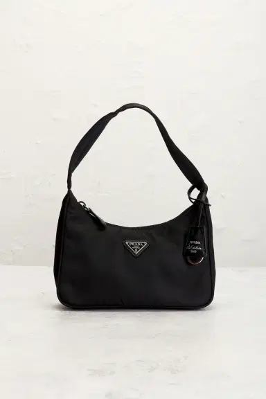 Prada Prada Mini Re-Edition 2000 Re-Nylon Shoulder Bag | Thumbnail 2 Prada Prada Mini Re-Edition 2000 Re-Nylon Shoulder Bag | Thumbnail 2