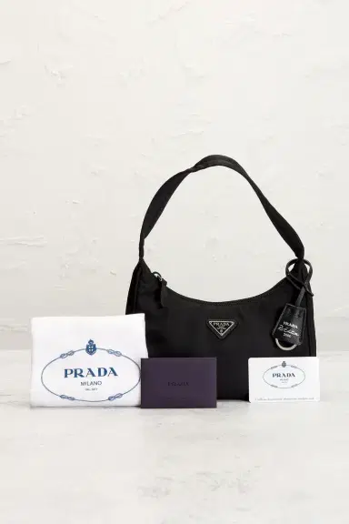 Prada Prada Mini Re-Edition 2000 Re-Nylon Shoulder Bag | Thumbnail 9 Prada Prada Mini Re-Edition 2000 Re-Nylon Shoulder Bag | Thumbnail 9
