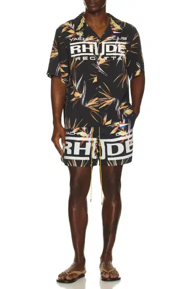 Rhude Regatta Club Hawaiian Shirt | Thumbnail 3