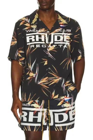 Rhude Regatta Club Hawaiian Shirt | Thumbnail 1