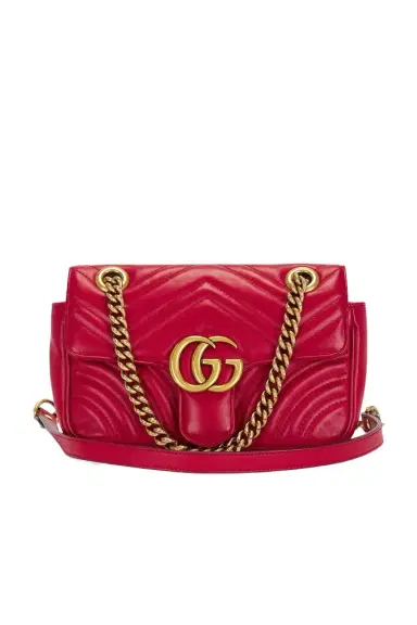 Gucci Gucci Mini GG Marmont Shoulder Bag | Thumbnail 1 Gucci Gucci Mini GG Marmont Shoulder Bag | Thumbnail 1