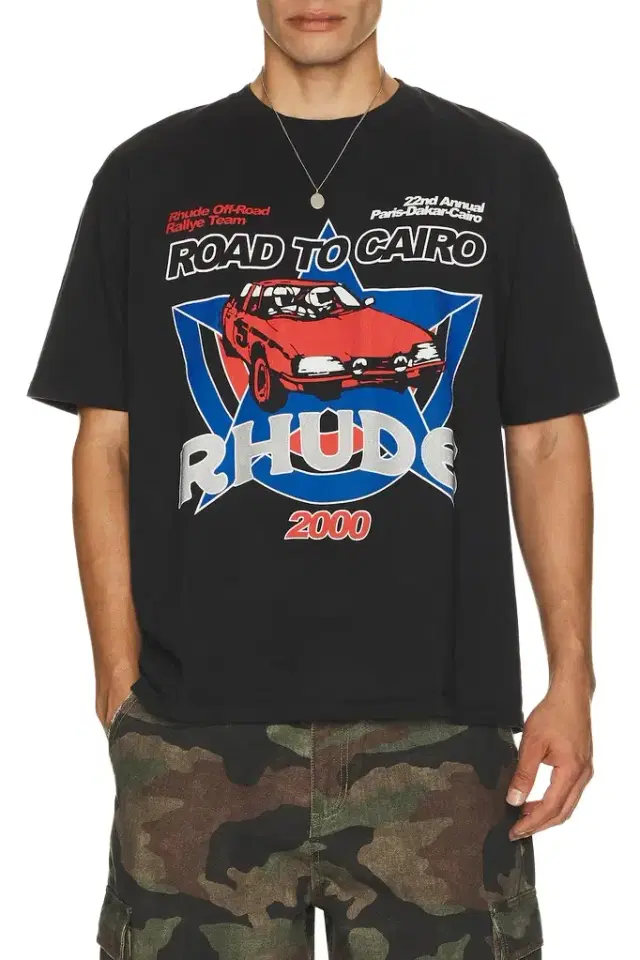 Rhude Road To Cairo Tee