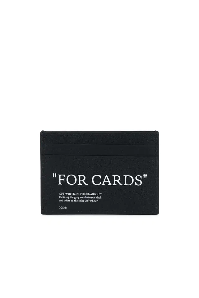 Off-White Quote Card Case