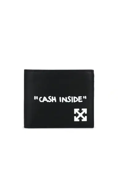 Off-White Jitney Quote Bifold Wallet | Thumbnail 1 Off-White Jitney Quote Bifold Wallet | Thumbnail 1