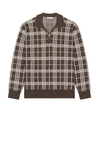 Simkhai Klaus Zip Polo Sweater | Thumbnail 3 Simkhai Klaus Zip Polo Sweater | Thumbnail 3