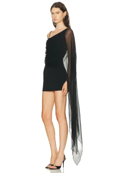 EB Denim Tara Layered Mini Dress | Thumbnail 3 EB Denim Tara Layered Mini Dress | Thumbnail 3