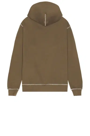 Museum of Peace and Quiet Wordmark Reverse Stitched Hoodie | Thumbnail 4