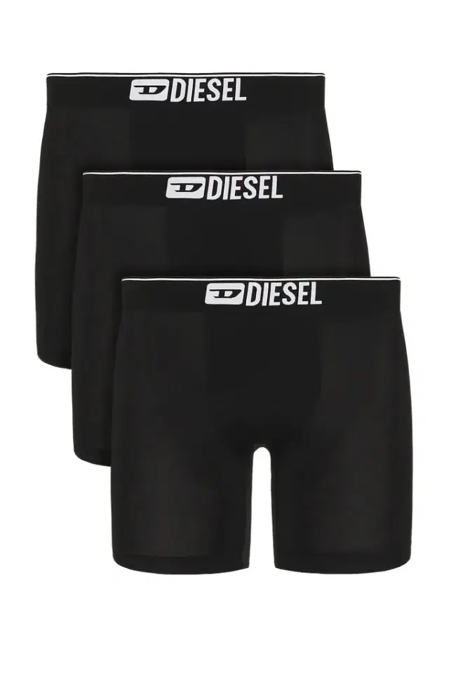 Diesel 3-Pack Stretch Cotton Boxer Briefs