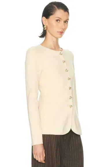 L'Academie Bronte Button Cardigan | Thumbnail 2