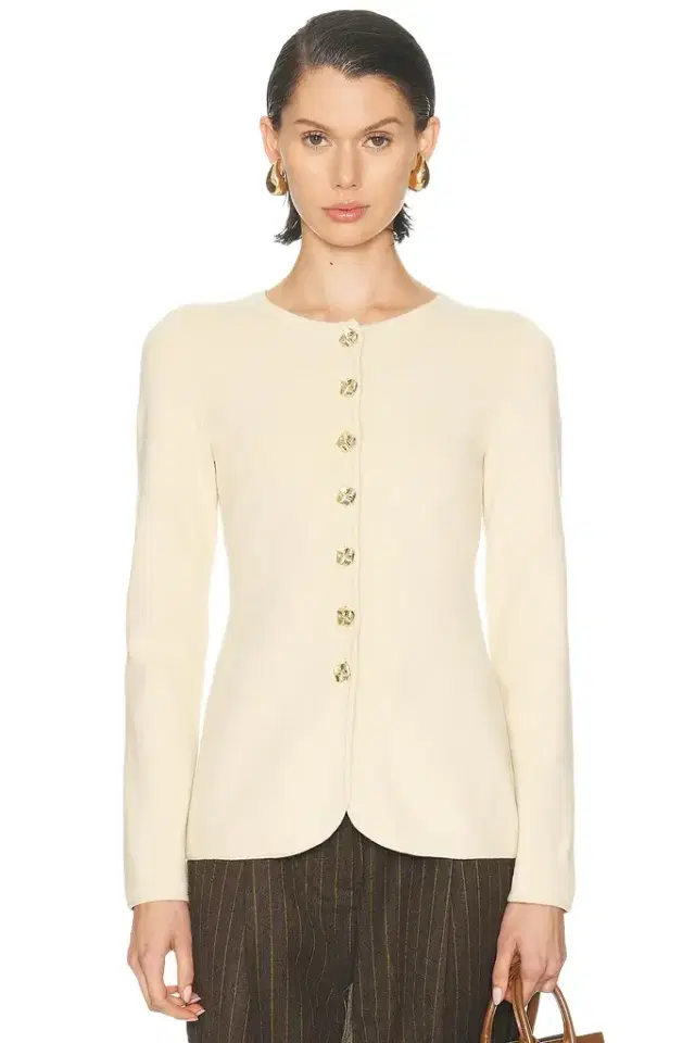 L'Academie Bronte Button Cardigan