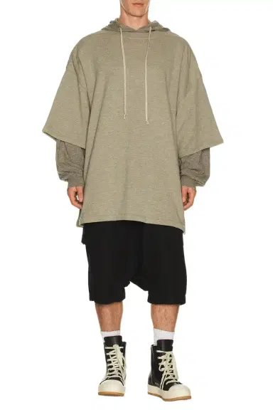 DRKSHDW by Rick Owens Tommy Hustler Hoodie | Thumbnail 1