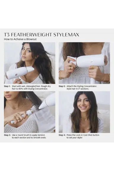 T3 Featherweight Stylemax Professional Hair Dryer With Automated Heat | Thumbnail 11