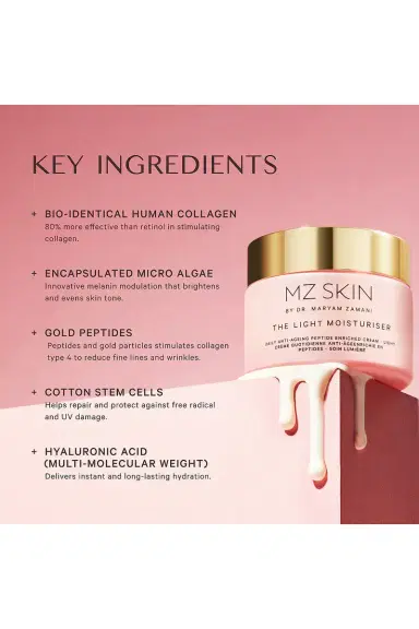 MZ Skin The Light Moisturiser | Thumbnail 5 MZ Skin The Light Moisturiser | Thumbnail 5