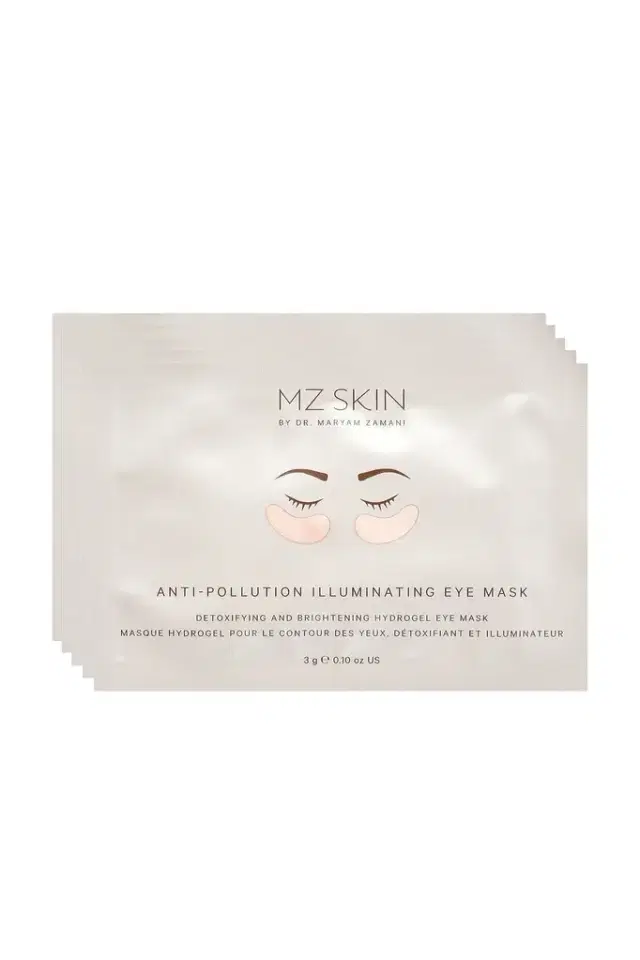 MZ Skin Bio-Placenta Peptide Illuminating Hydrogel Eye Mask 5 Pack