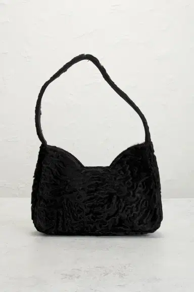 Prada Prada Astrakhan Fur Shoulder Bag | Thumbnail 2 Prada Prada Astrakhan Fur Shoulder Bag | Thumbnail 2