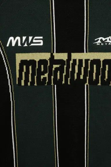 Metalwood Studio Knit Football Top | Thumbnail 5