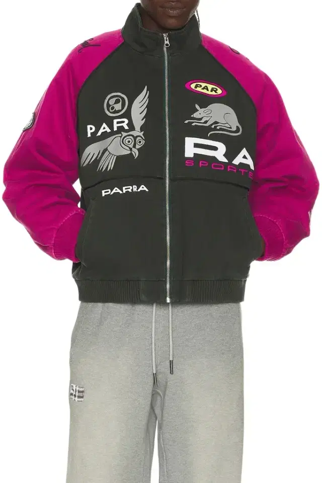 By Parra Owl Meets Rat Racing Jacket