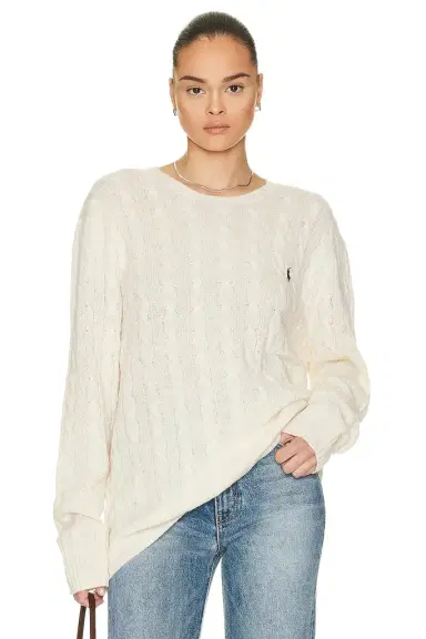 Polo Ralph Lauren Cable-Knit Wool-Cashmere Sweater | Thumbnail 1