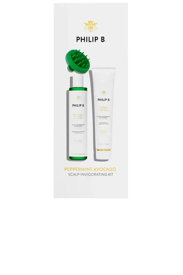 Philip B Peppermint Avocado Scalp Invigorating Kit