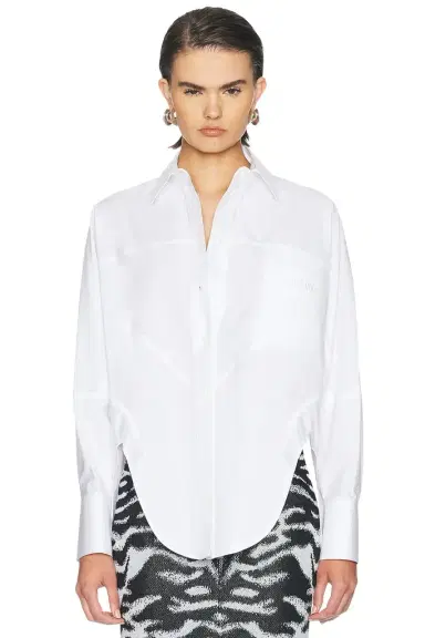 The Attico Oversized Shirt | Thumbnail 1 The Attico Oversized Shirt | Thumbnail 1